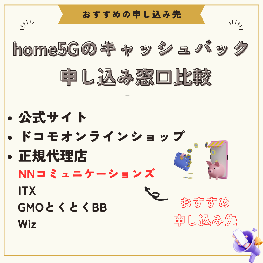 home5G　キャッシュバック