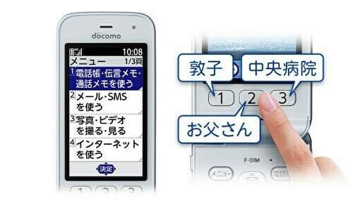 らくらくホン F-01Mのスペック・便利機能｜LINEは使えるか？ – ネットログ