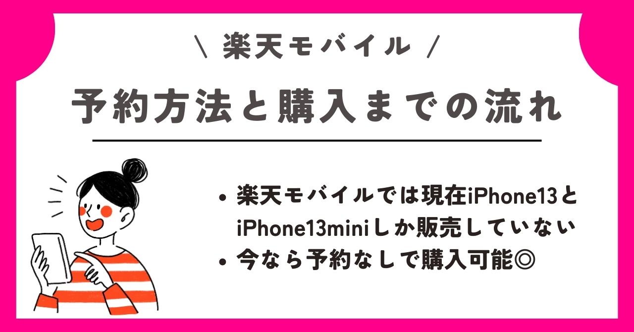 iPhone13　楽天モバイル