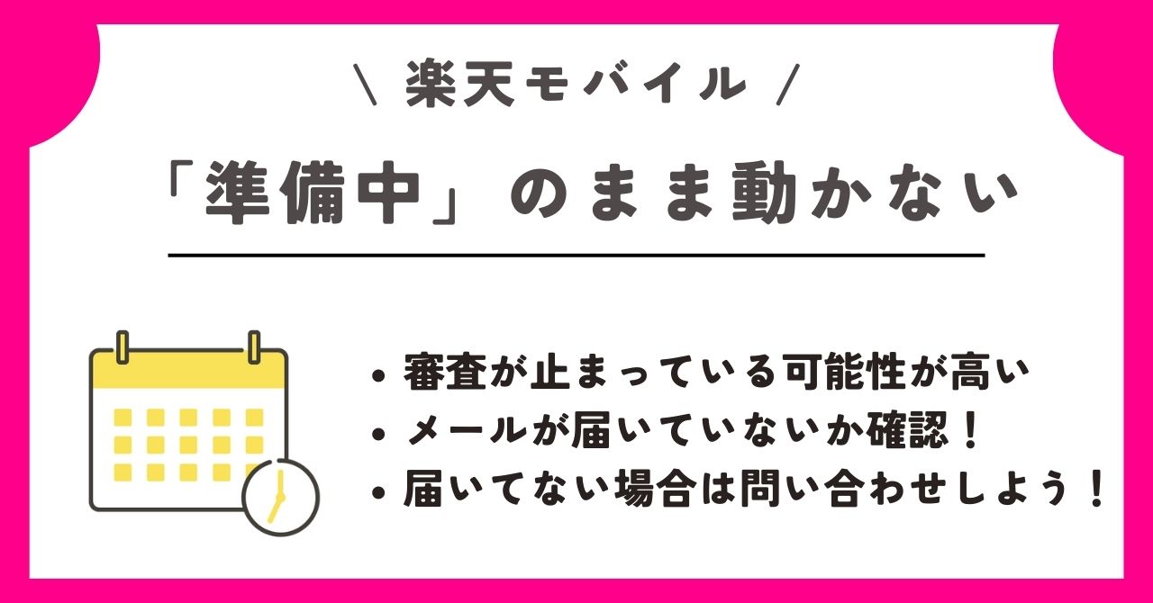 楽天モバイル　発送　遅い