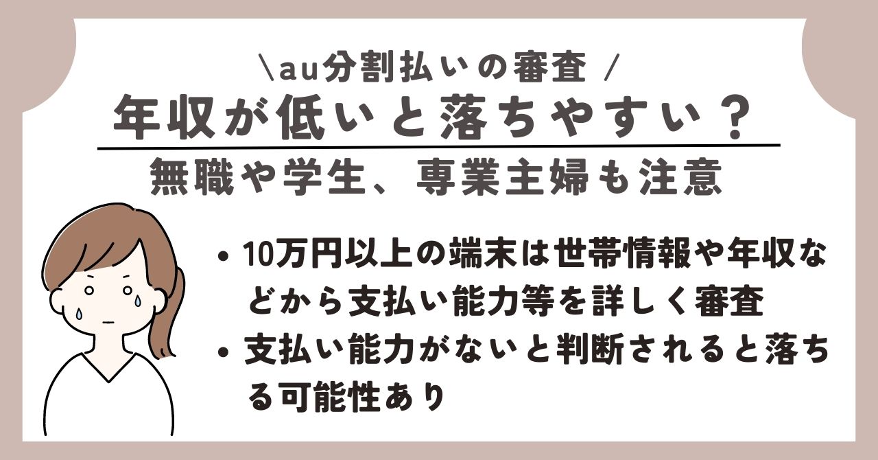 au　分割　審査