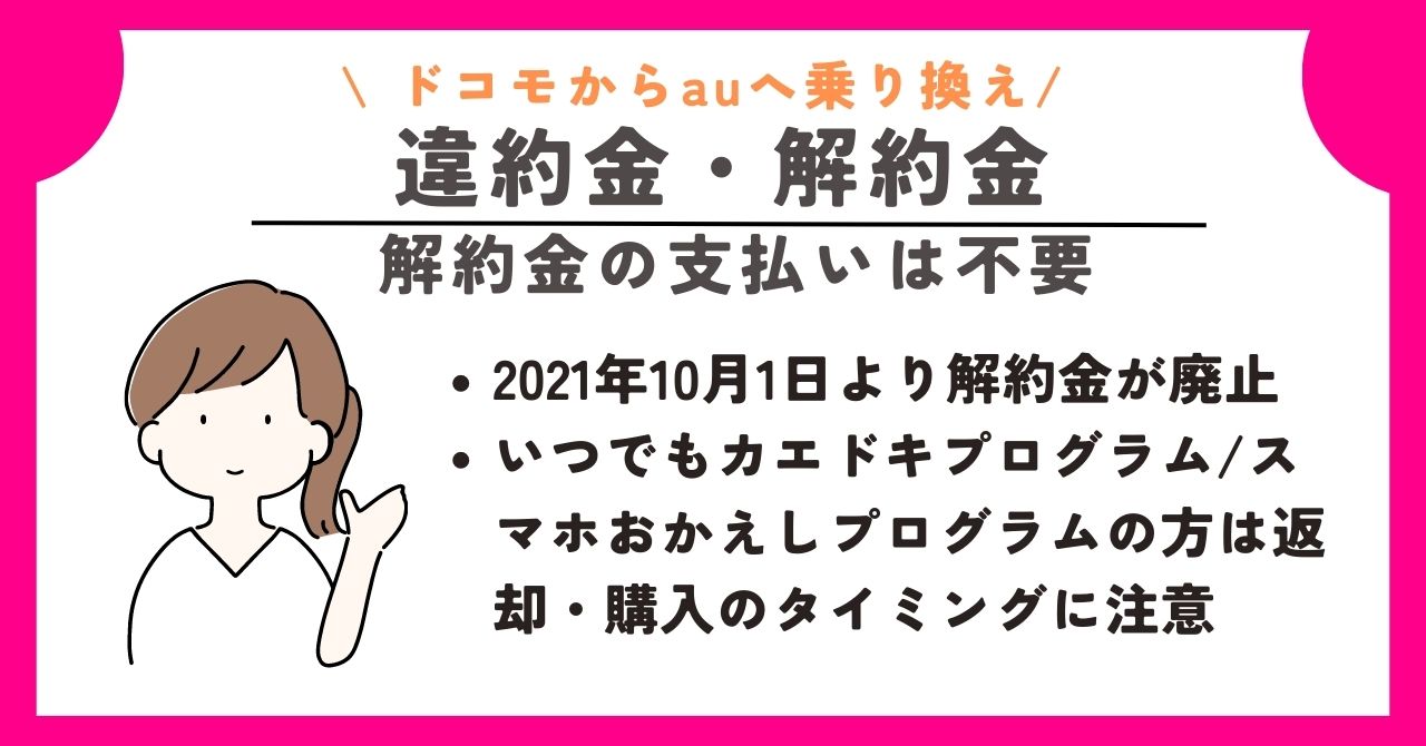 ドコモ　au　乗り換え
