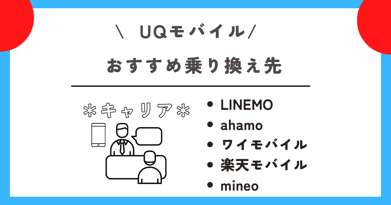 UQモバイル 評判