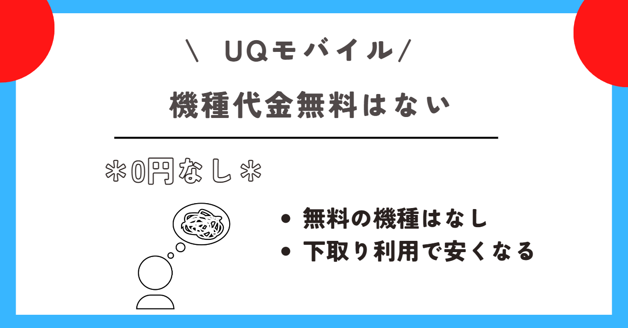 UQモバイル　機種変更