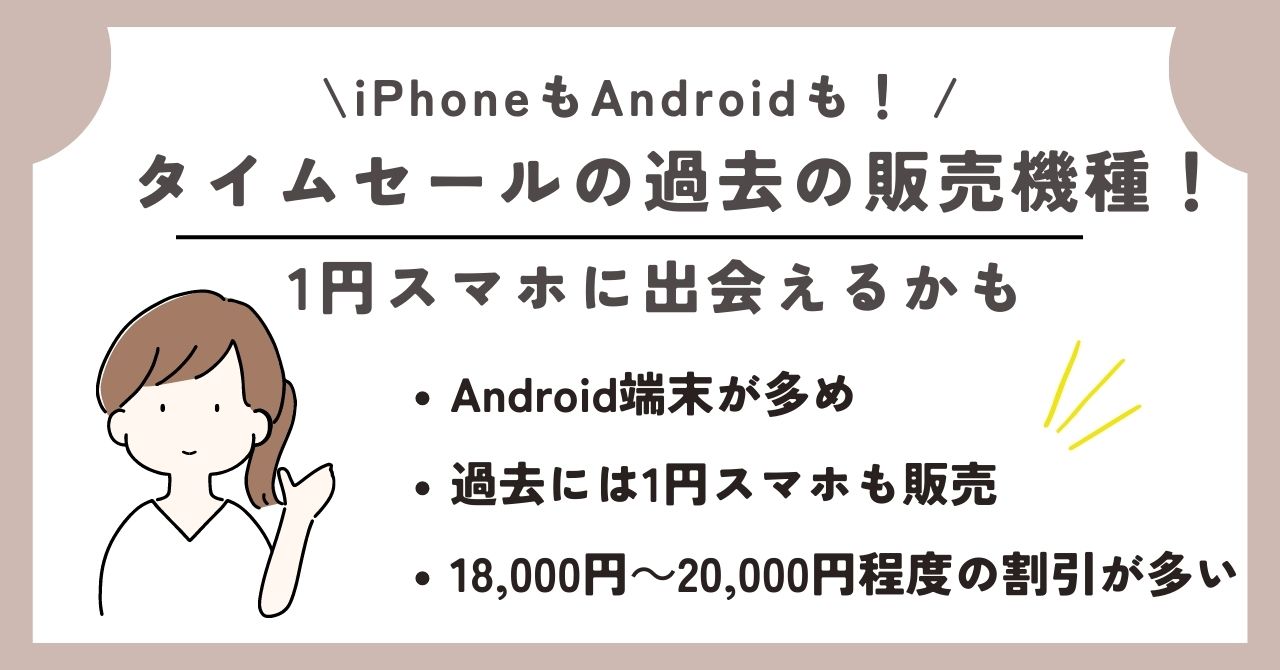 ワイモバイル　タイムセール