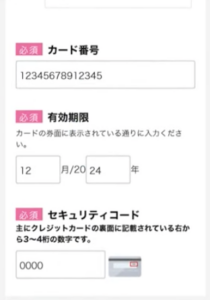 IIJmio申し込み画面の説明