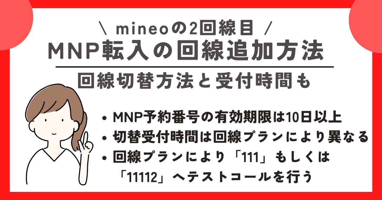 mineo　2回線目