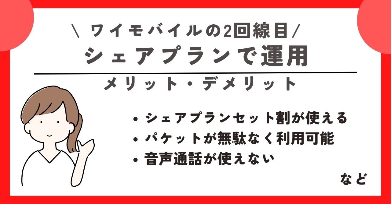 ワイモバイル　2回線目