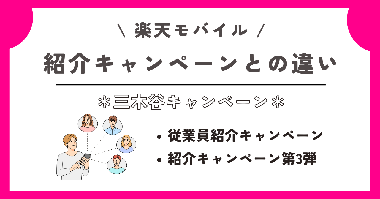 楽天モバイル 三木谷キャンペーン