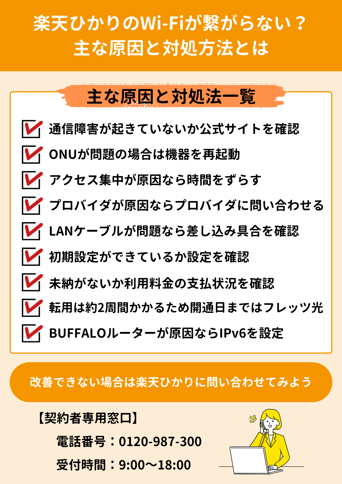 楽天ひかり 繋がらない