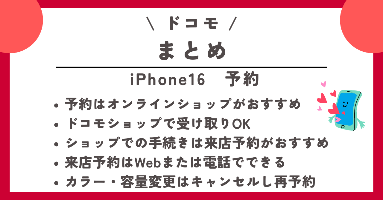 ドコモ　iPhone16　予約
