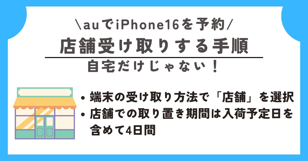 au　iPhone16　予約