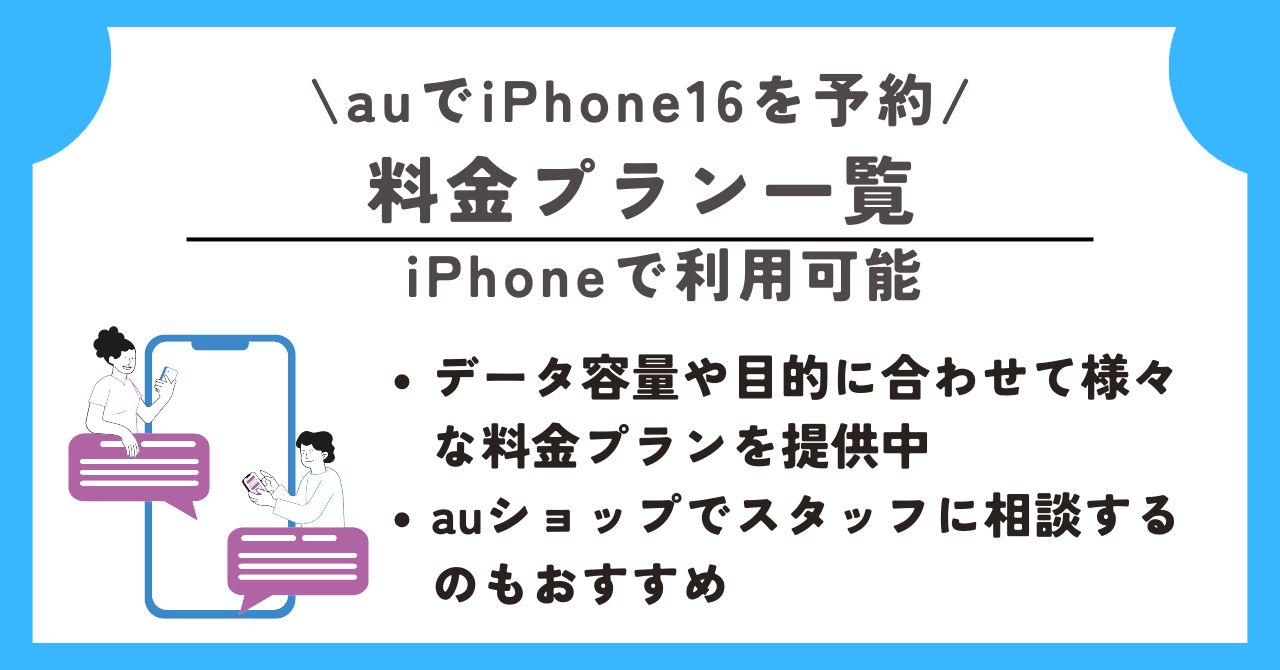 au　iPhone16　予約