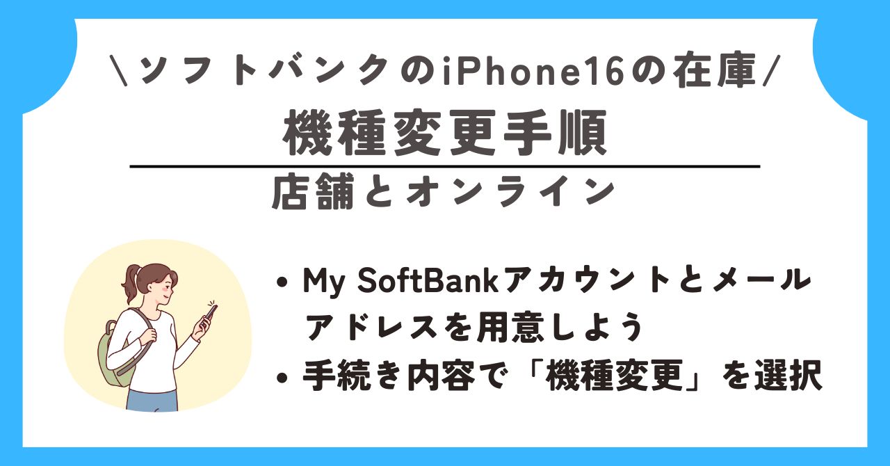 ソフトバンク　iPhone16　在庫