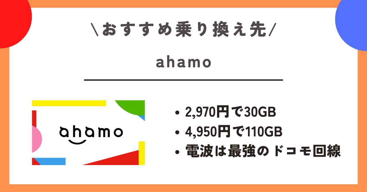 楽天モバイル　乗り換え先