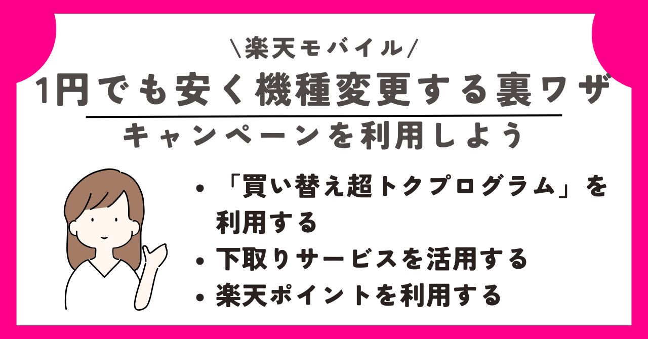 楽天モバイル 1円