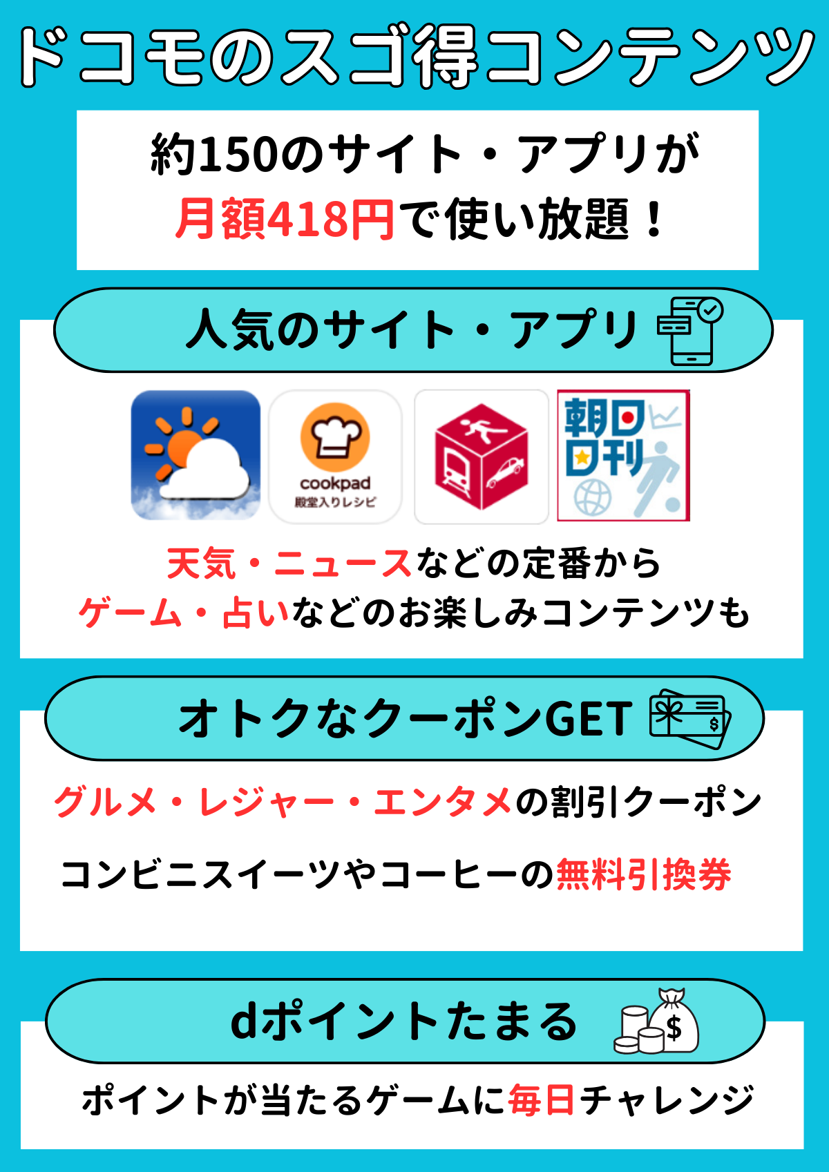 ドコモ　スゴ得コンテンツ