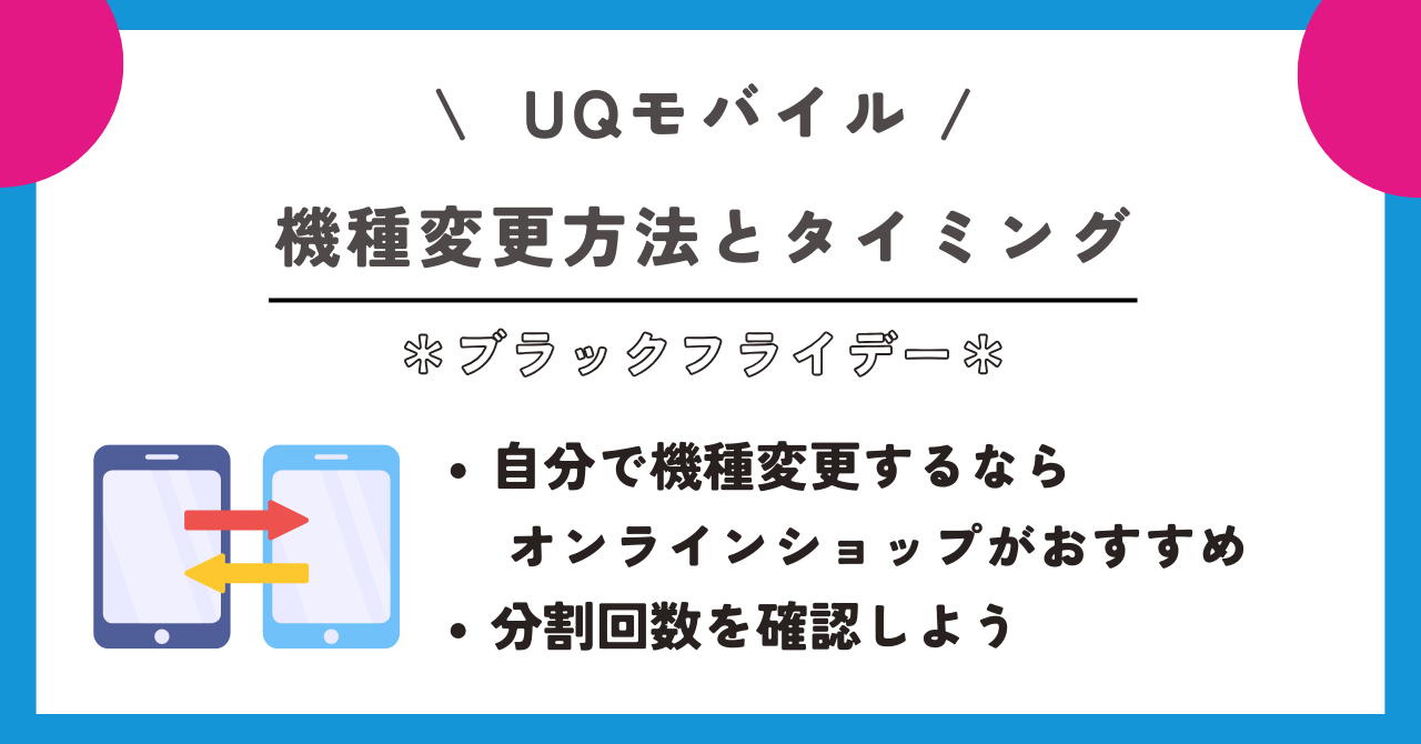 UQ モバイルブラックフライデー
