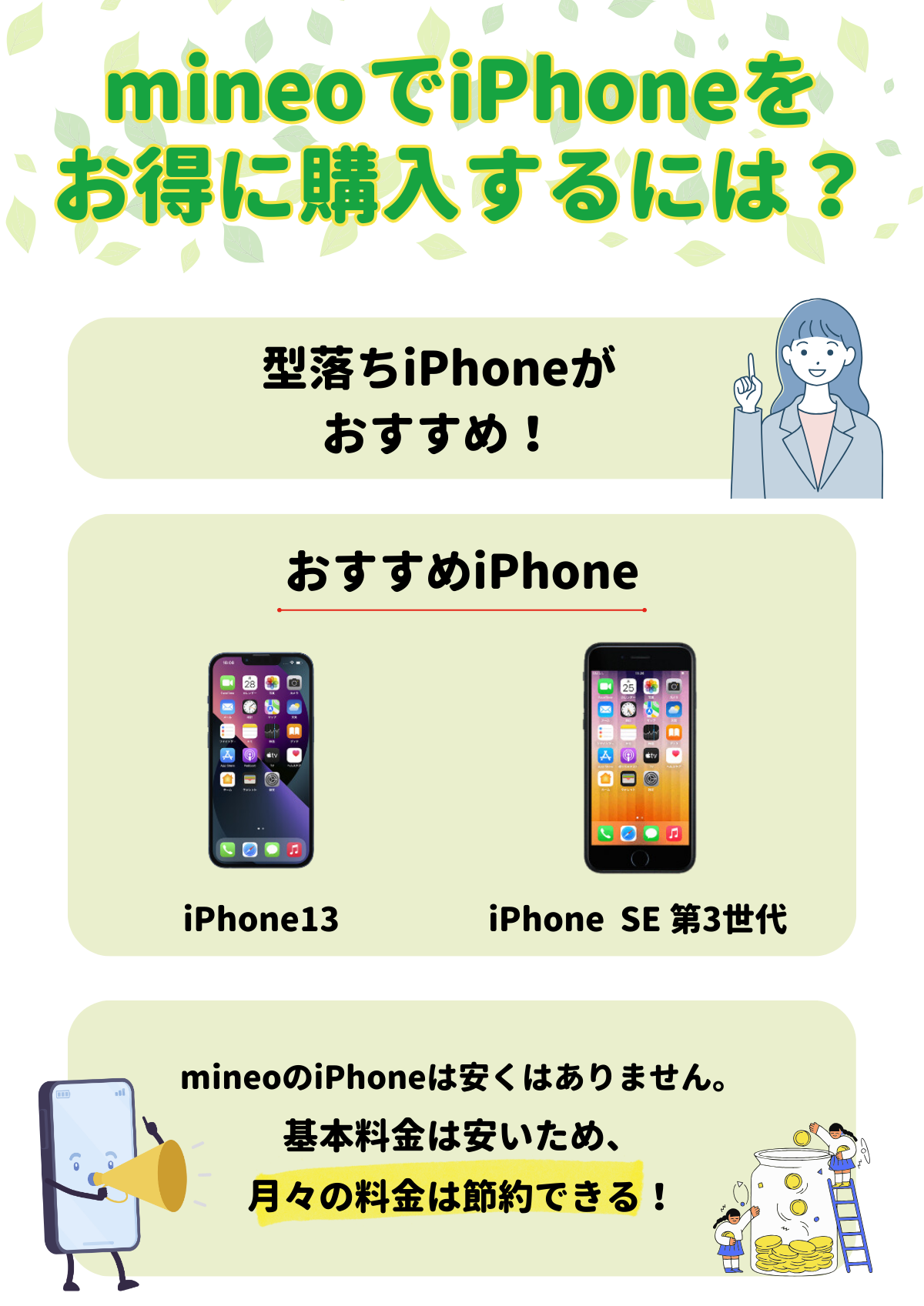 mineo　iPhone