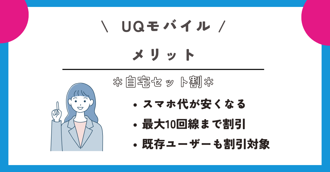 UQモバイル 自宅セット割