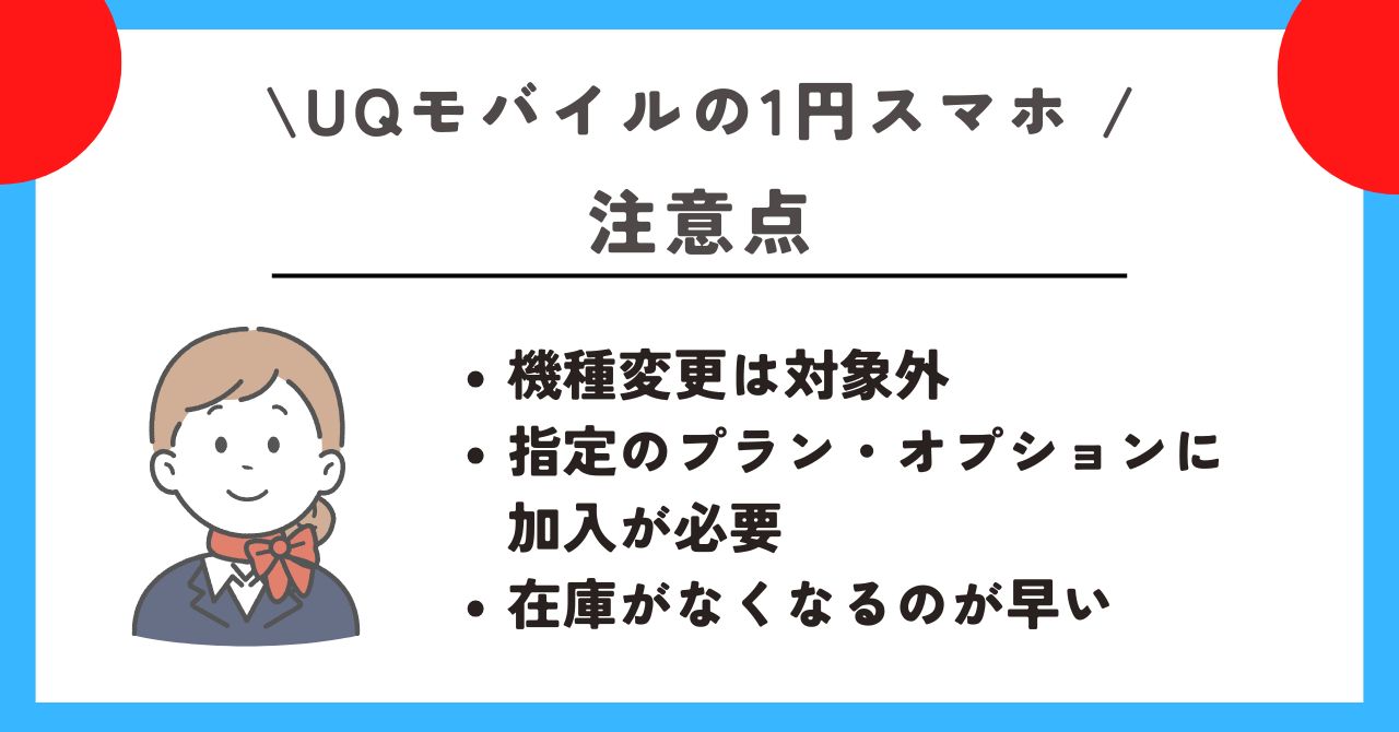 UQモバイル　1円