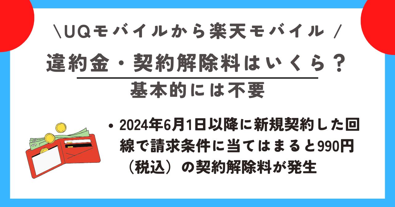 UQモバイルから楽天モバイル 乗り換える