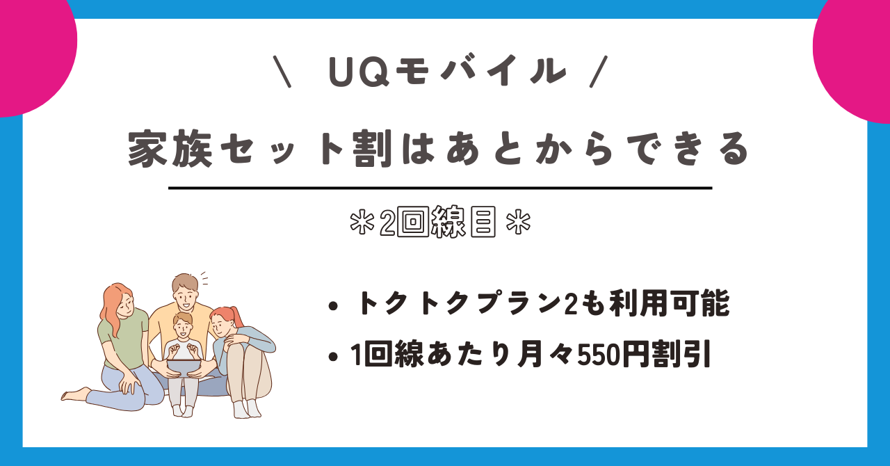 UQモバイル　2回線目