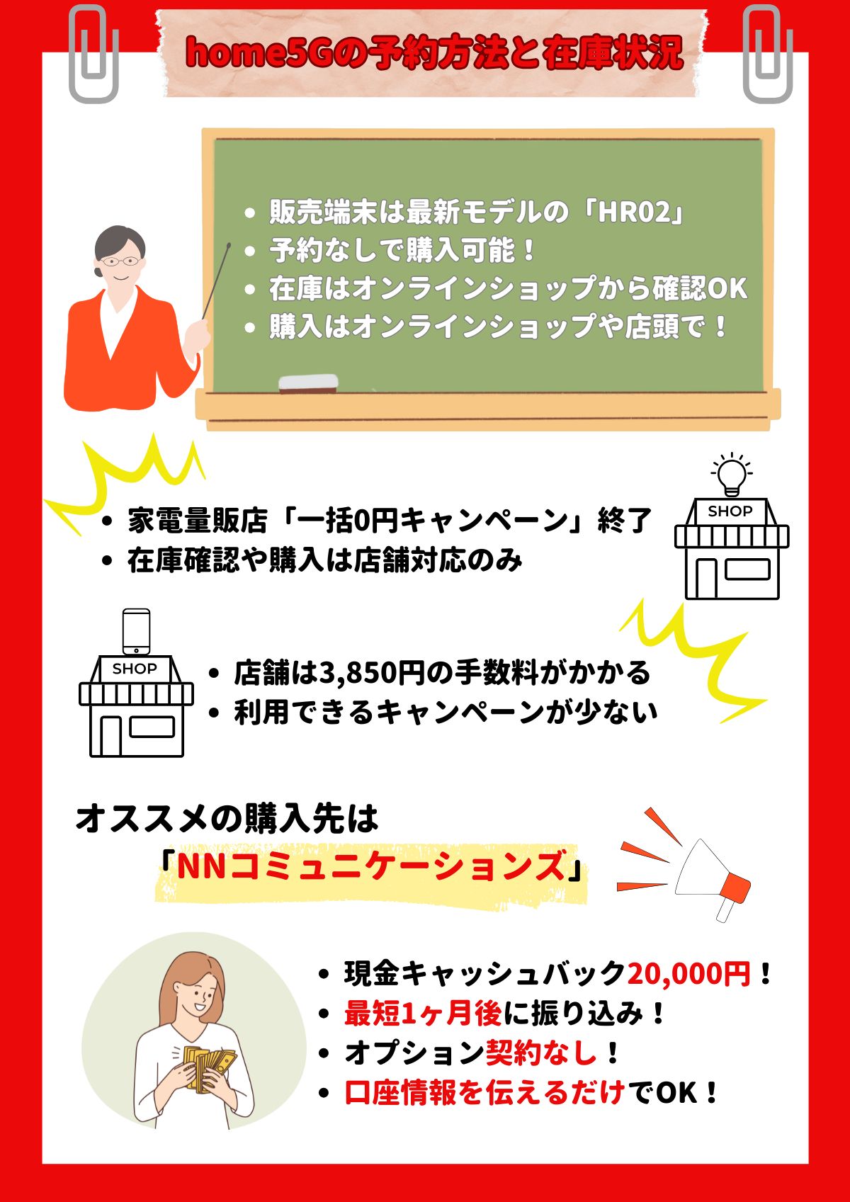 home5G　予約 / home5G　在庫