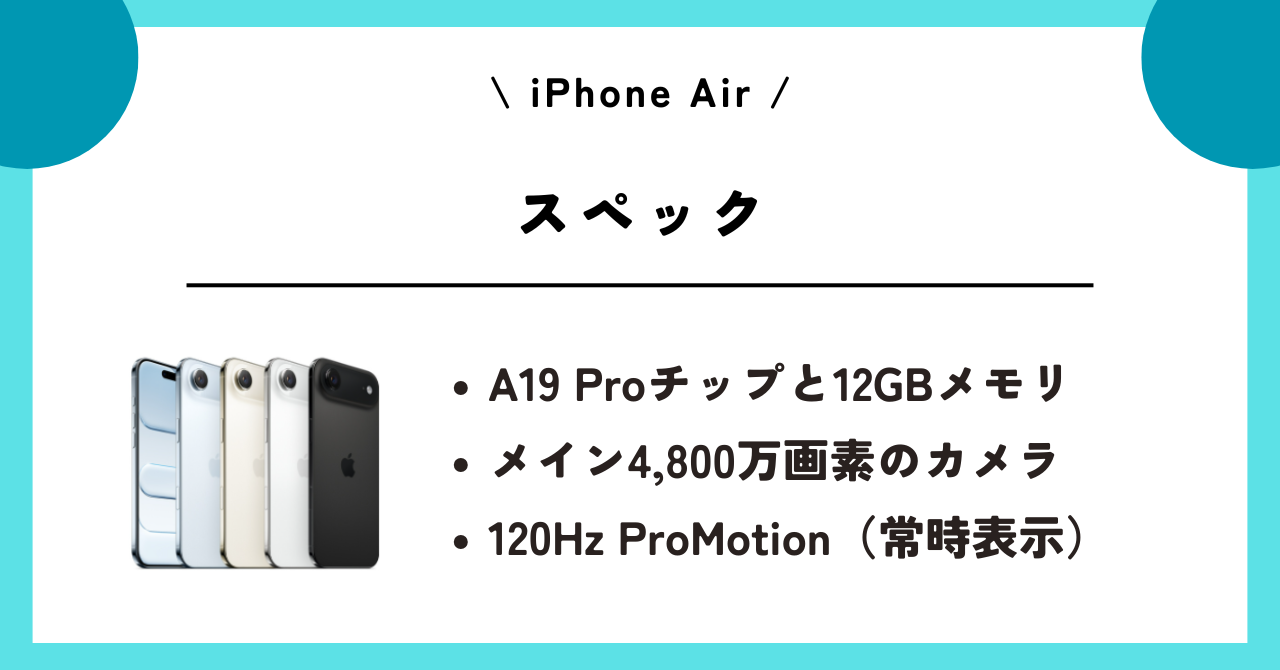 iPhone　Air