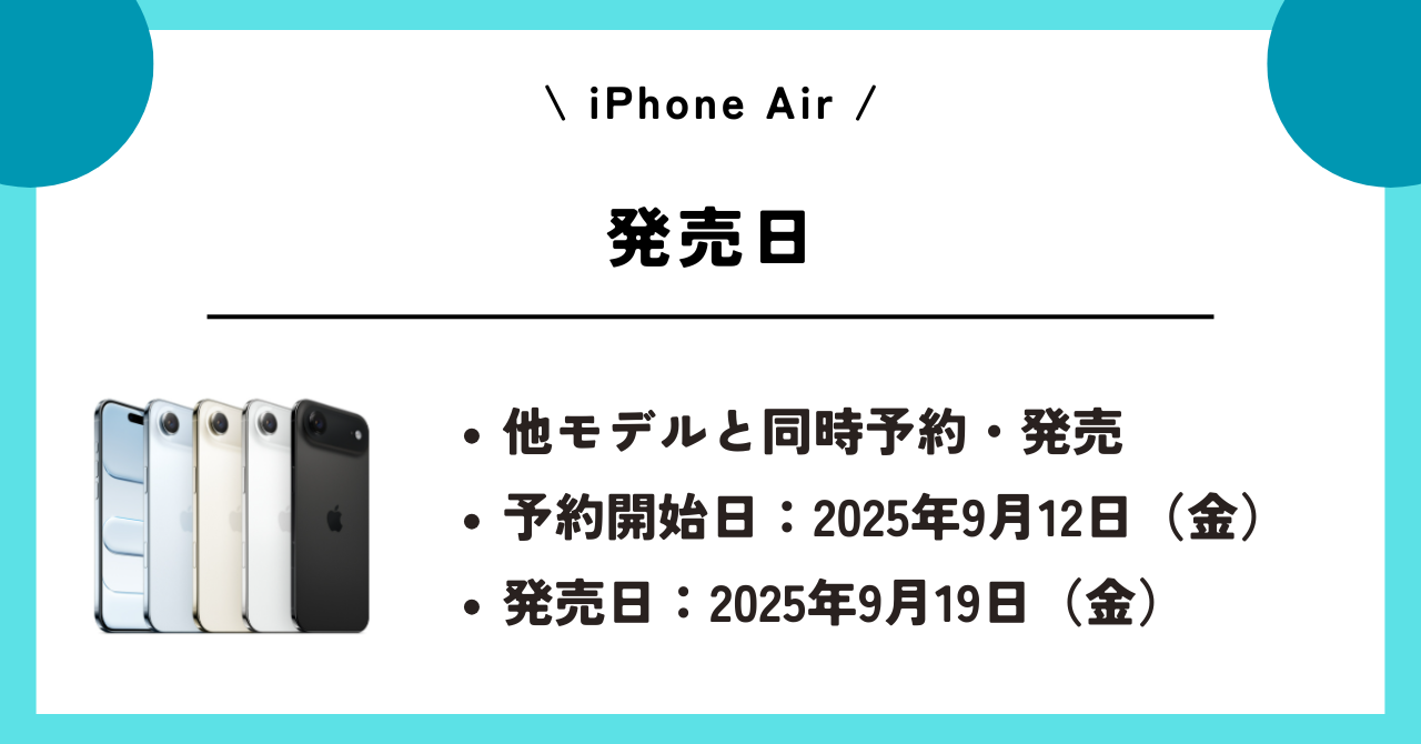 iPhone　Air