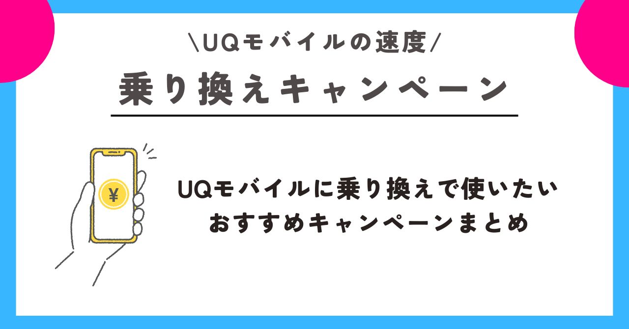 UQモバイル　速度