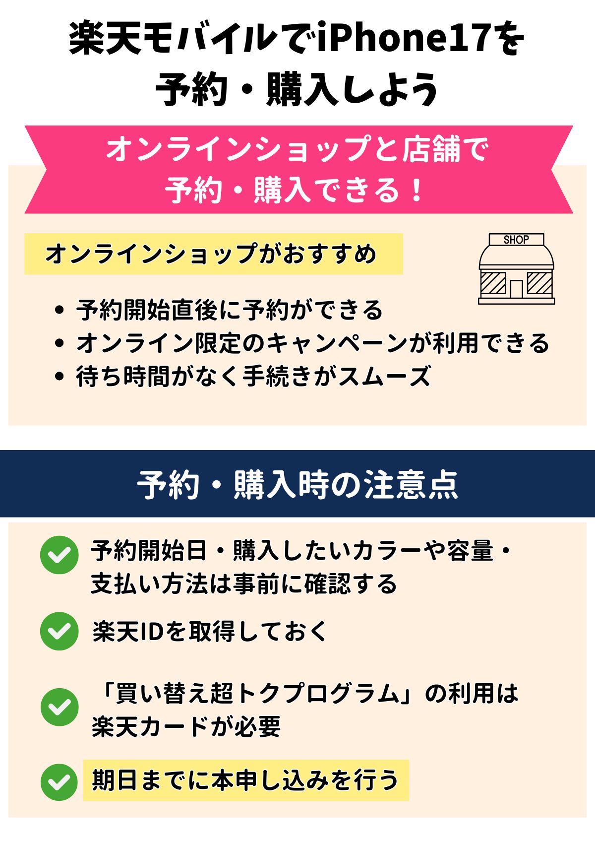 iPhone17 楽天モバイル