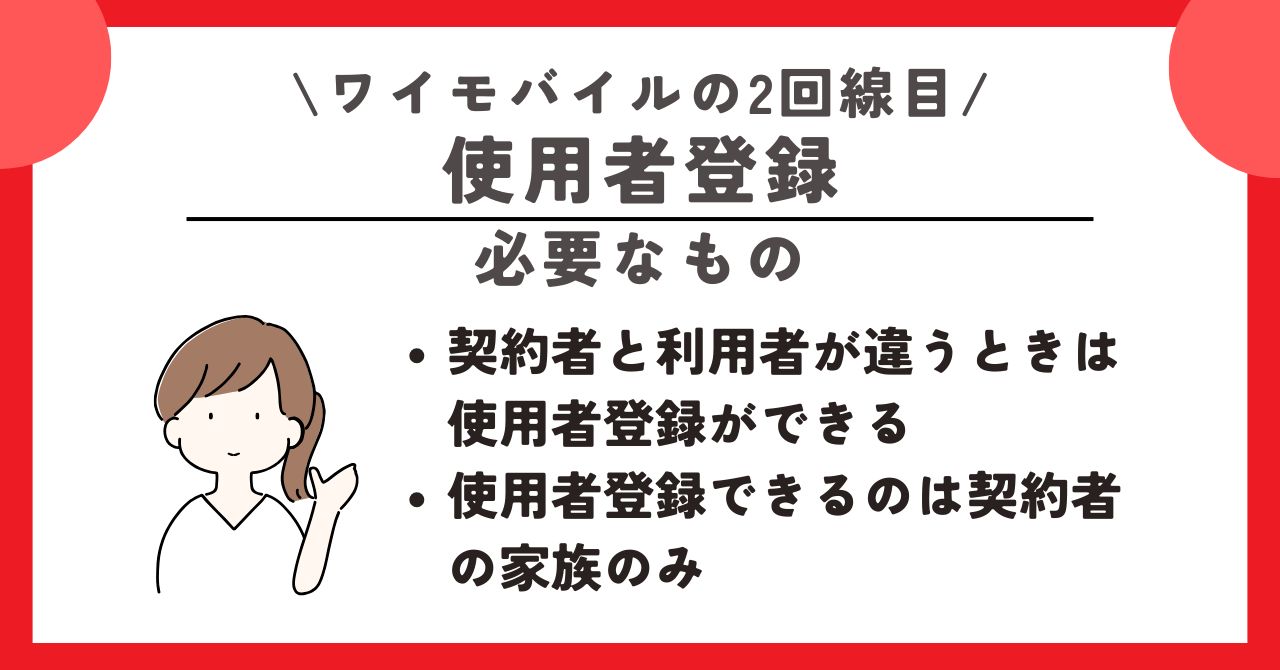 ワイモバイル　2回線目