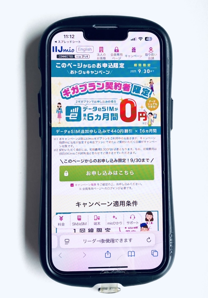 Mioさん専用です(^^)他の方は購入しないで下さい ネットとSIM セットでおトク mio割｜IIJmioひかり