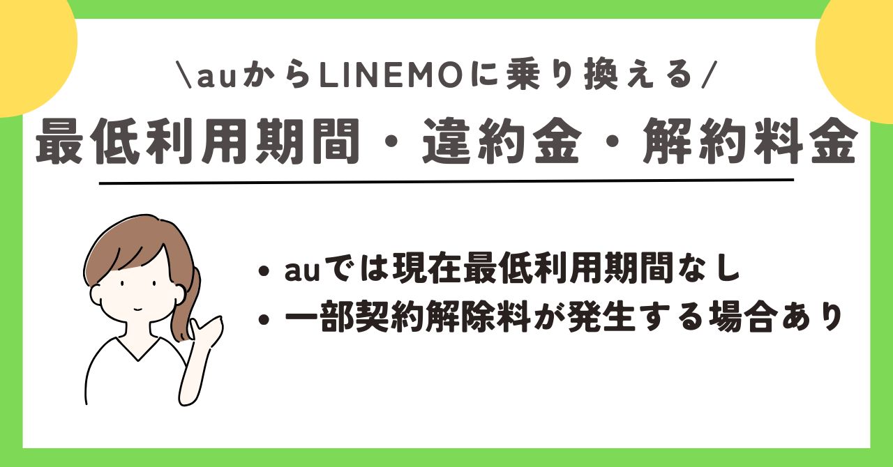 au LINEMO 乗り換え