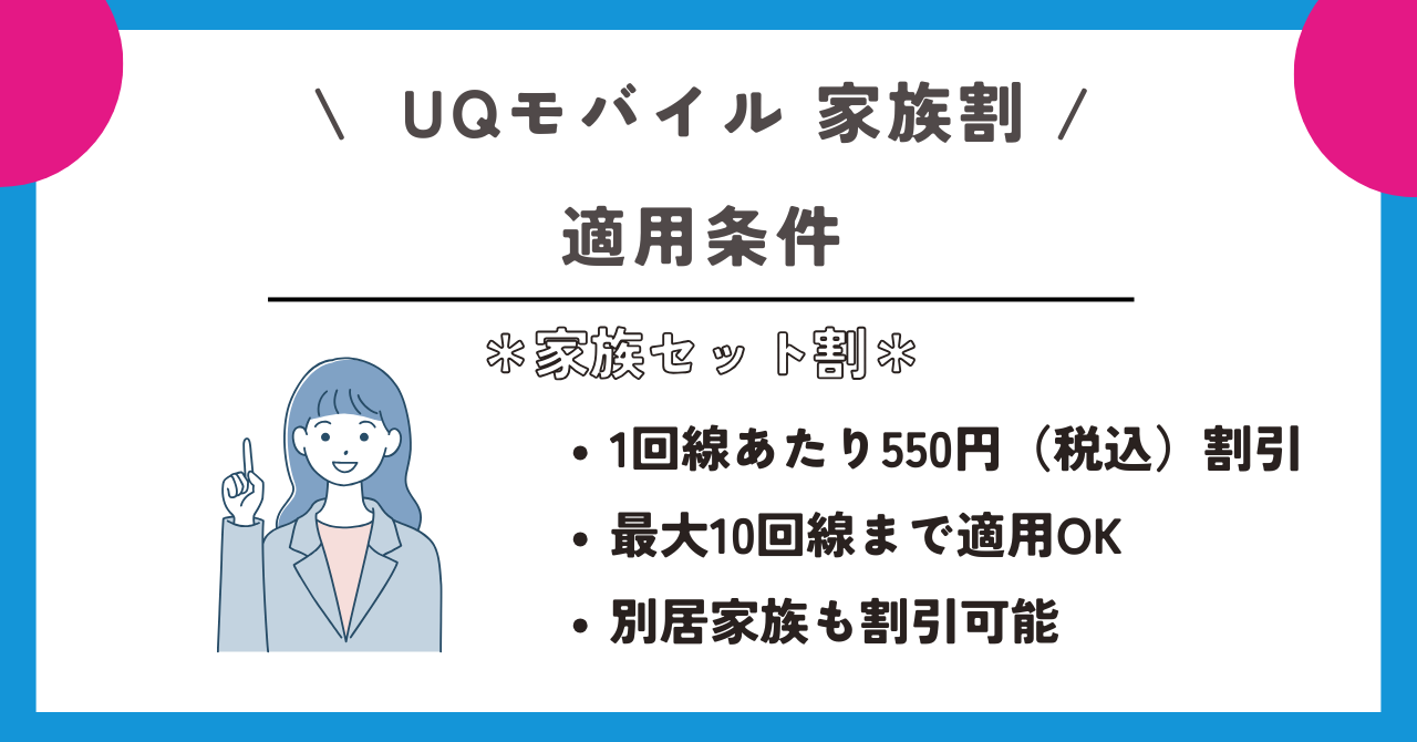 UQモバイル　家族割