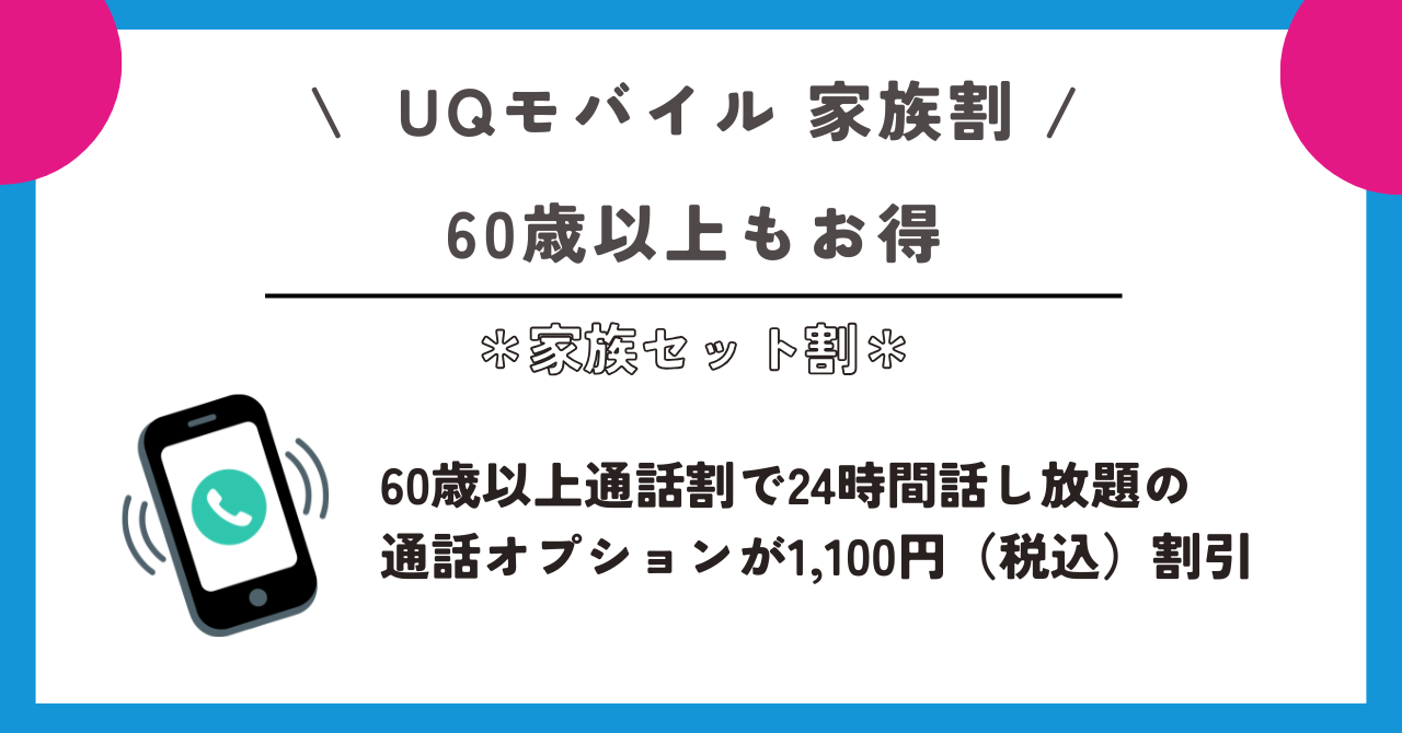 UQモバイル　家族割