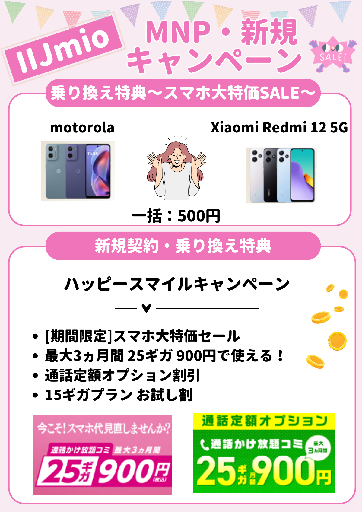 IIJmio　キャンペーン