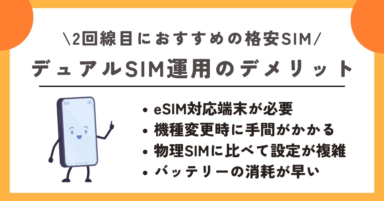 格安SIM　2回線目
