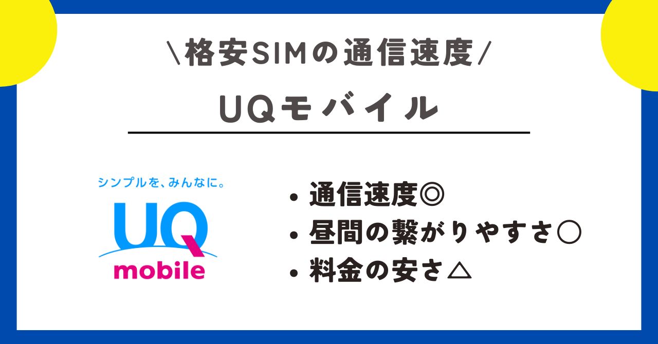 格安SIM 　通信速度