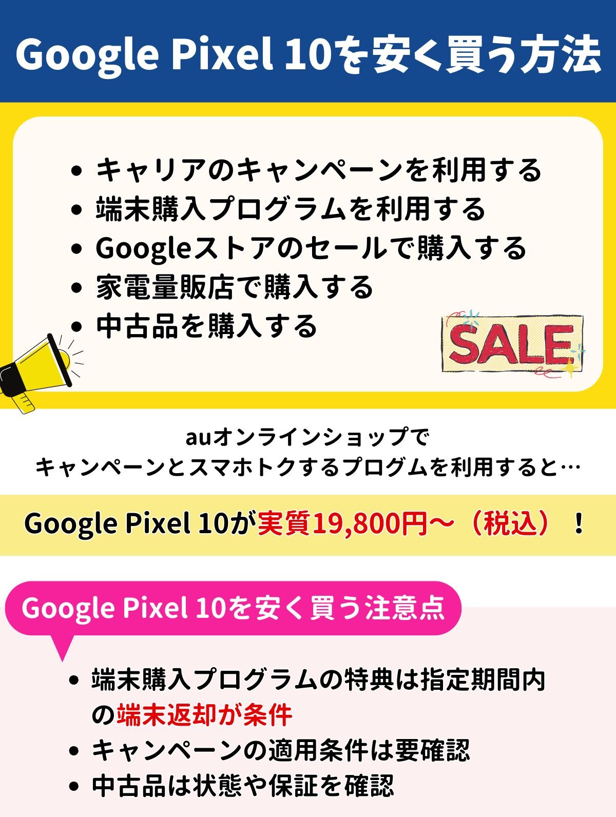 google pixel 10 安く買う方法