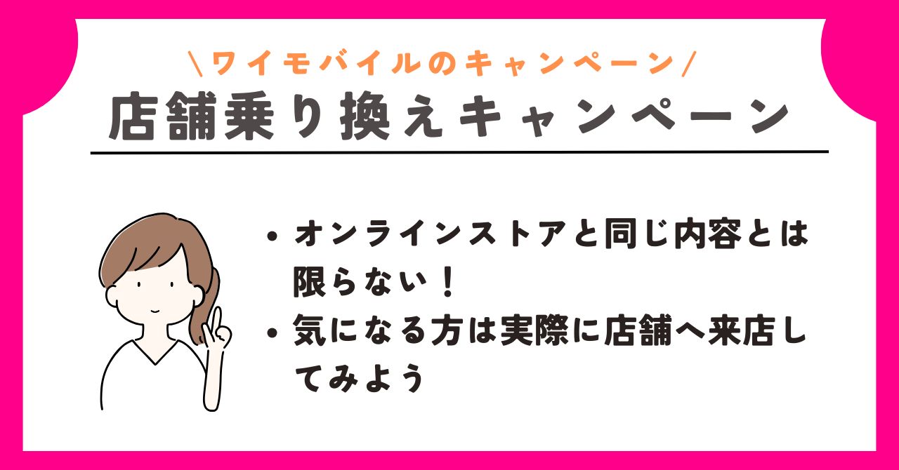 ワイモバイル　キャンペーン