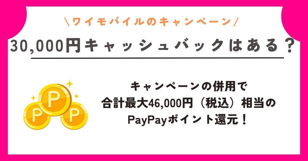 ワイモバイル キャンペーン