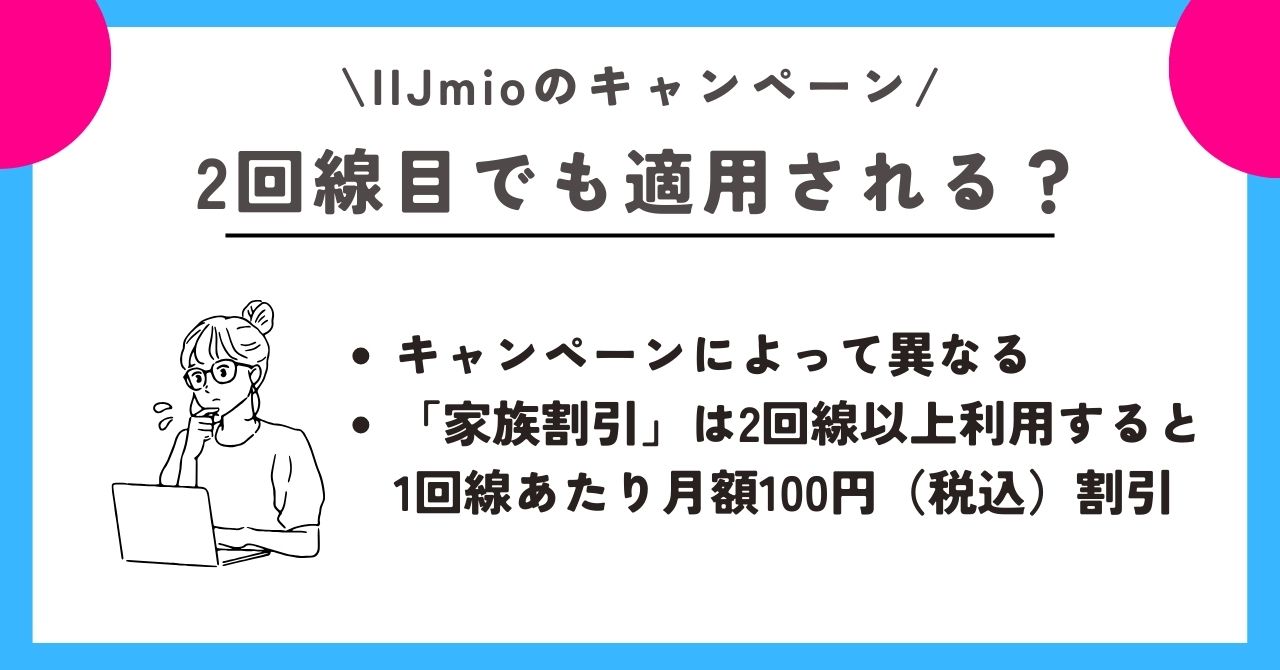 IIJmio　キャンペーン 