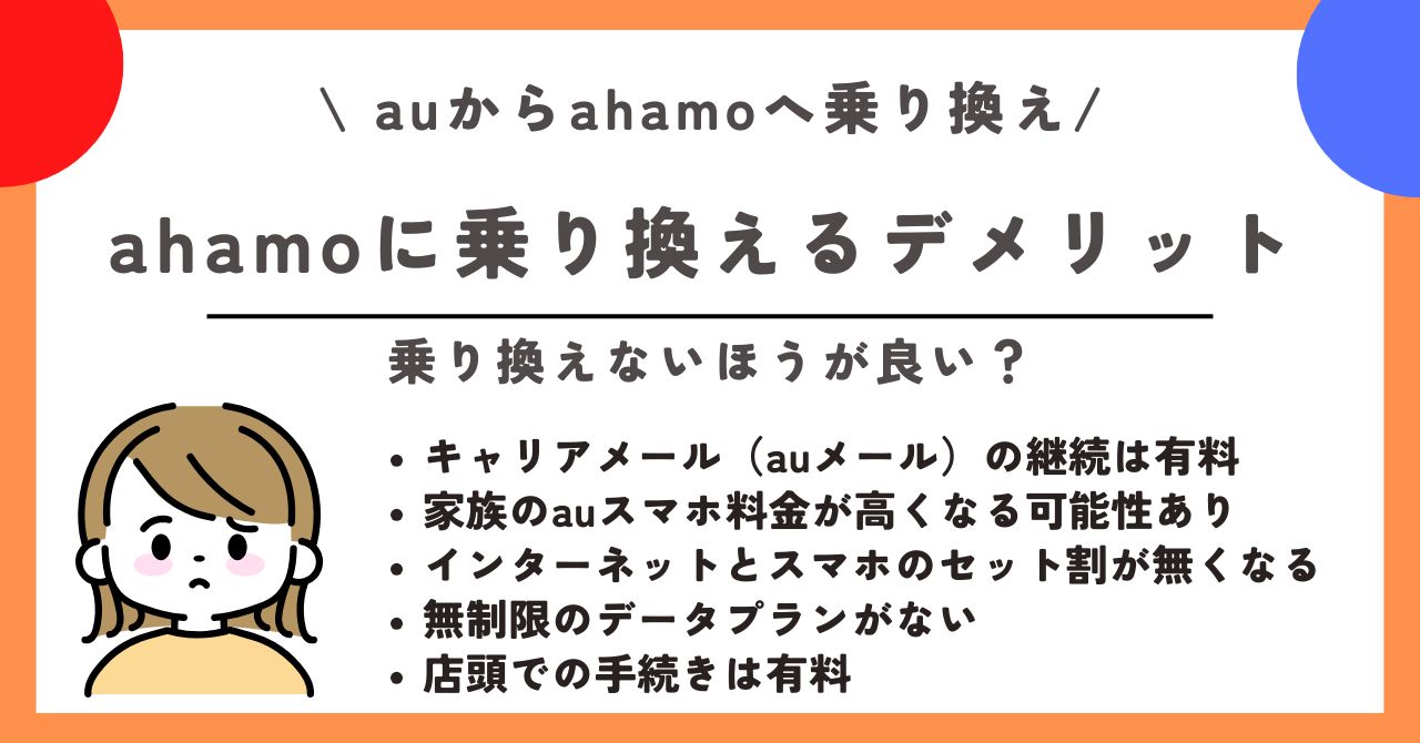 au ahamo 乗り換え