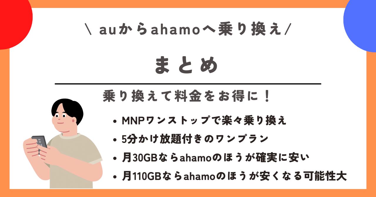 au ahamo 乗り換え