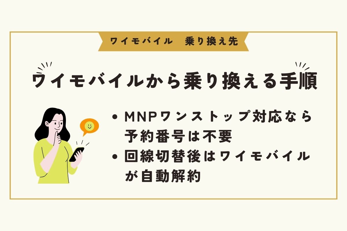 ワイモバイル　乗り換え先